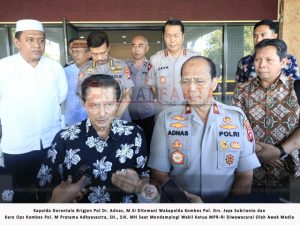 Wakil Ketua MPR-RI Kunjungi Polda Gorontalo, Kapolda : Tidak Ada Kompromi Pada Narkoba, Termasuk Anggota Polisi Akan Saya Tindak Tegas