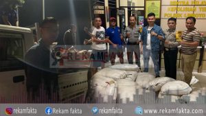 Kapolsek Iwan Kapojos Amankan Miras “Cap Tikus” 864 Liter Di Pinggir Jalan