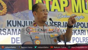 Kunjungan Kerja Di Polres Gorontalo, Kapolda Tekankan Netralitas Anggota Polri Dalam Pilkada