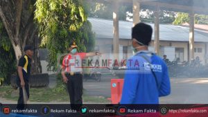 Cegah Wabah Virus Corona Dan Demam Berdarah, Kapolda Gorontalo Ajak Personel Bersih-Bersih Lingkungan