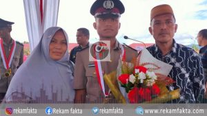Anak Mantan Pelatih Persigo Lulus Bintara Polri Dengan Predikat Siswa Cendekia