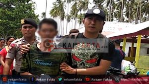 Resmob Polda Gorontalo Lakukan Penangkapan Pelaku Cabul  Di Kepulauan Batang Dua Ternate