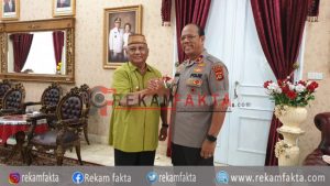 Lakukan Silahturahim Dengan Gubernur, Kapolda Gorontalo Siap Mendukung Penuh Program Pemerintah