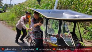 Miliki Empati Yang Tinggi, KombesPol Rantau Isnur Eka Patut Diberi 1000 Jempol Karena Menolong Korban Kecelakaan Di Bentor