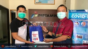 Terus Liputan Ditengah Pandemi COVID-19, Pertamina Apresiasi Kinerja Wartawan Dengan  Membagikan Paket Imun