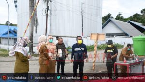 Ridwan Yasin Meninjau Langsung Proses, Pembangunan Posko Di Pelabuhan Anggrek