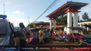 Satlantas Polres Gorontalo Utara dan Polsek Kwandang Bersama Gorut Vapers Community, Adakan Sosialisasi Covid-19