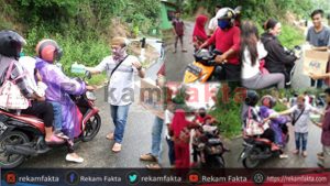 Berbagi Kasih, KT Bukit Permai Bagikan Takjil Kepada Masyarakat