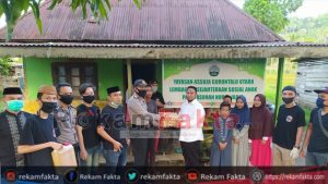 Polsek Kwandang Bersama Komunitas GVC, Kembali Melakukan Baksos.