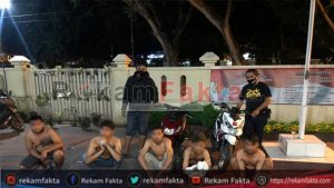 Tim Gabungan Street Hunter Dan Resmob Amankan 5 Remaja Pelaku Balap Liar Di Eks Terminal Andalas