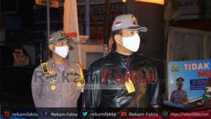 Kunjungi Beberapa Pos Pengamanan, Kapolda Gorontalo Harapkan Personil Berikan Himbauan Ke Masyarakat Dengan Humanis