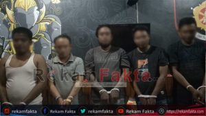 Team Sigaga Dan Team Pandawa Amankan Lima Pelaku Perampasan Motor Di Kecamatan Mootilango