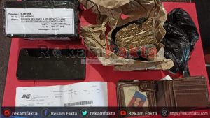 Tim Opsnal Ditresnarkoba Polda Gorontalo Melakukan Operasi Tangkap Tangan Transaksi Narkotika Jenis Ganja