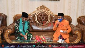 Indra Yasin Sambut Danrem 133/NWB Gorontalo Yang Baru, Dengan Upacara Adat “Moloopu”