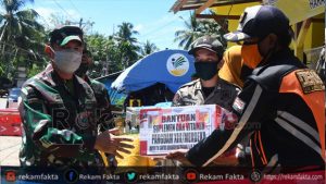 Lewati Perbatasan Gorontalo-Sulut, Jendral Bintang Dua Tetap Jalani Pemeriksaan Sesuai Protocol Kesehatan