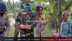 Polda Gorontalo Yang Diawaki Sat Brimob Bersama Unsur TNI Laksanakan Dapur Umum Di Lapangan Ippot Tapa