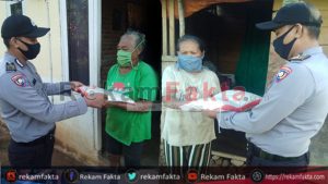 Polsek Kwandang Salurkan Bantuan, Ke Desa Titidu Dan Masuru