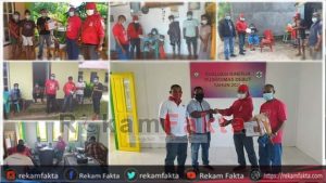 Peduli Kesehatan Masyarakat, DPD PSI Kab Malra Sumbang APD ke Puskesmas Debut