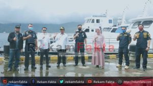 Dapat Hibah Kapal Type 46 Dari Kementrian, Bupati Darwis Tinjau Langsung ke Pelabuhan  Bitung