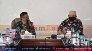 Komisi ll DPRD Provinsi Sambangi Korem 133 Bahas Penggunaan Lahan Kosong Dalam Rangka Melaksanakan Program Ketahanan Pangan