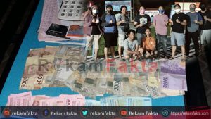 Resmob Polda Gorontalo Dan Tim Watawatanga Polres Bone Bolango Amankan Pelaku Judi Togel, 1 Orang PNS