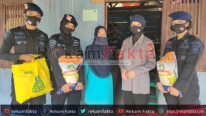Nou Ilato Polwan Brimob Gorontalo Kembali Lakukan Kegiatan Bakti Sosial