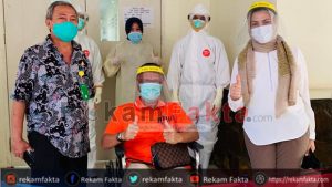 Setelah Mendapat Penanganan Medis, Fedriyanto Koniyo Dinyatakan Bebas Covid-19.