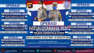 Polres Gorontalo Utara Akan Menggelar Operasi Patuh Otanaha 2020.