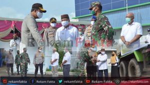 Kapolda Gorontalo Bersama Wagub Hadiri Pelepasan Ekspor Udang Vanamei Ke Jepang