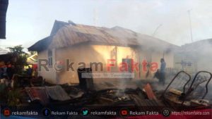 Salah Satu Rumah Warga Di Kelurahan Hepuhulawa Limboto Ludes Terbakar