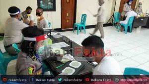 Jalani Tes Kesehatan Tahap Pertama, 73 Calon Siswa Tamtama Polri T.A. 2020 Tetap Wajib Ikuti Protap COVID-19
