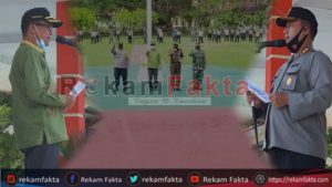 Jelang Pilkada pohuwato 2020, Apel 3 Pilar dilaksanakan Di Lapangan Kantor Bupati