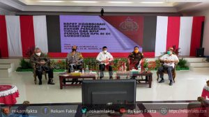 Wakil Ketua KPK RI Dan Kapolda Gorontalo Hadiri Rapat Koordinasi Antar Penegak Hukum