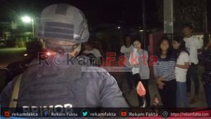 Patroli Cipta Kamtibmas, Tim Ilato SatBrimobda Gorontalo  Berikan Himbauan Kepada Masyarakat Untuk Patuhi Protokol Kesehatan