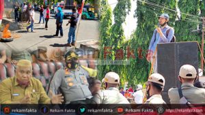 Tuntut Beberapa Persoalan, Para Demonstran Diterima Kepala Inspektorat Boalemo
