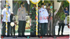 Polda Gorontalo Bagikan 50.000 Untuk Masyarakat Dalam Rangka Kampanye Protokol Kesehatan