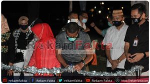 Taman “Selamat Datang Di Kota Marisa” Telah Diresmikan, Bupati Syarif : Terimakasih Bank BRI