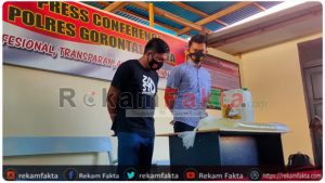 1800 Liter Miras Jenis Cap Tikus Berhasil Diamankan Polres Gorontalo Kota