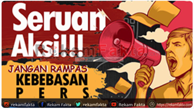 Tolak Intimidasi Aparat Kepolisian, Ratusan Jurnalis Gorontalo Gelar Aksi Damai