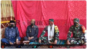 Kunker Di Kabupaten Gorontalo Utara, Mayjen TNI Nurcahyanto Disambut Adat Mopotilolo