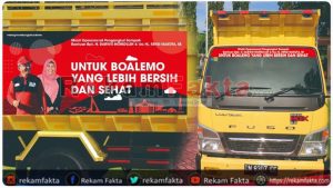 Darwis – Rensi Sumbang Mobil Sampah Untuk DLHK Boalemo