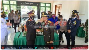 Danrem 133/NW Beserta Jajaran Berterimakasih Kepada Kapolda Gorontalo Atas Hadiah HUT TNI Ke-75