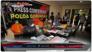 Kolaborasi Tim Resmob Polda Gorontalo & Tim Rajawali Polres Gorontalo Kota Ringkus 4 DPO Pencurian Uang 122.500.000 Di Sadel Motor