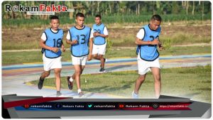 Setelah Lolos Seleksi Administrasi Dan Kesehatan, 250 Calon Tamtama Ikuti Tes Kesegaran Jasmani Di Lapangan Korem 133/NW