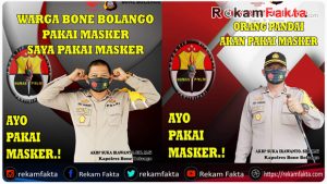 Kapolres Bone Bolango Akan Tegur Aparat Dan Bubarkan Warkop Serta Kegiatan Yang Tidak Patuhi Protokol Kesehatan
