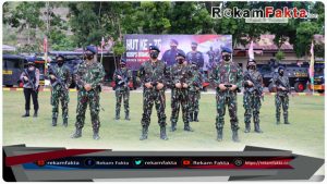 Kapolda Bersama Wakapolda Dan PJU Polda Gorontalo Ikuti Upacara HUT Brimob Ke-75 Secara Virtual Dengan Kapolri