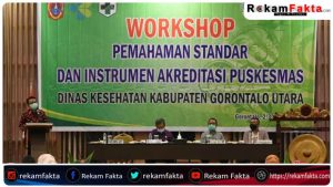 Bupati Indra Buka Kegiatan Workshop Dinas Kesehatan Kabupaten Gorontalo Utara Di Hotel Aston