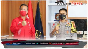 Kapolda Gorontalo Lakukan Kunjungan Kerja Sekaligus Silaturahmi Ke Kantor Wilayah Kemenkumham Gorontalo