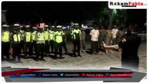 Gelar Razia Prokes Bersama TNI Dan Pemkot, Polsek Kota Selatan Tegas Menutup Tempat Bermain Anak