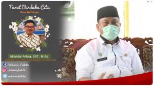 Sekdis Peternakan Gorut Dikabarkan Meninggal Dunia, Ridwan Yasin Turut Berduka Cita